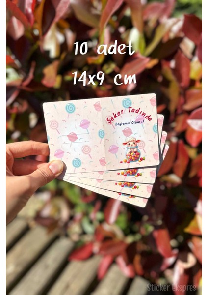 Bayram Harçlık Tebrik Kartı 10 Adet Kurban Bayramı Hediye Kartı Bayram Hediyesi fırsatları