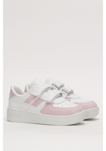 Çocuk Sneaker Spor Ayakkabı Beyaz-Pembe modelleri