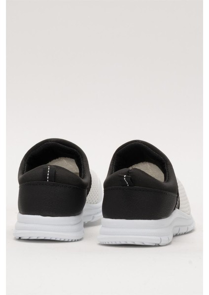 Unisex Lastilkli Hafif Airfle Çocuk Spor Ayakkabı SİYAH - BEYAZ fırsatları