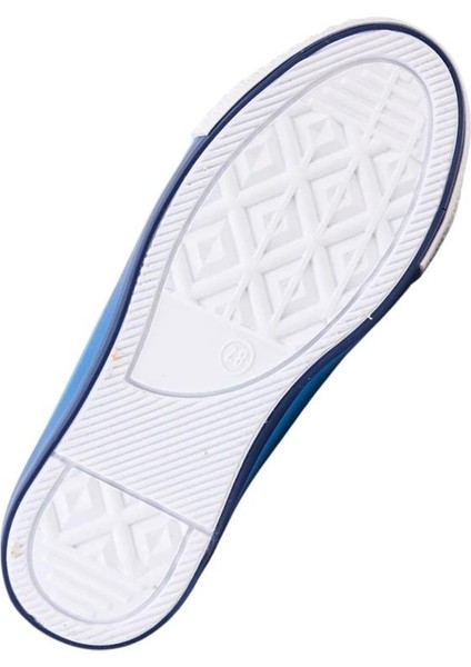 Çocuk Keten Kısa Convers Modeli Cırtlı Sneaker Spor Ayakkabı Pudra (26-30) modelleri