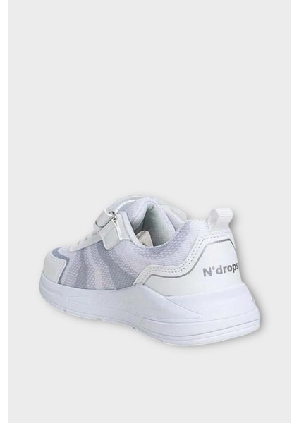 Çocuk Cırtlı Akıllı Bağcık Spor Ayakkabı Beyaz modelleri