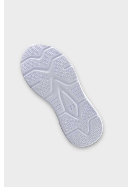 Çocuk Cırtlı Akıllı Bağcık Spor Ayakkabı Beyaz fırsatları