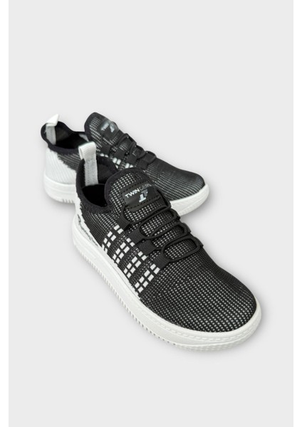 Çocuk Triko Akıllı Bağcık Aqua Spor Ayakkabı SİYAH fiyatları
