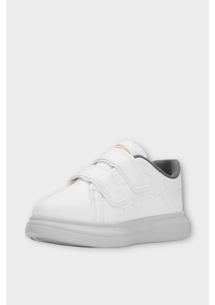 Çocuk Cırtlı Antomik Taban Comfort Taban Spor Ayakkabı Bordo modelleri