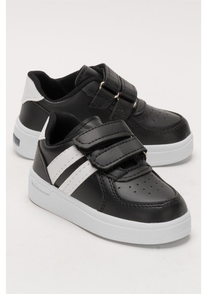 Işıklı Unisex Rahat Hafif Çocuk Spor Ayakkabı SİYAH fiyatları