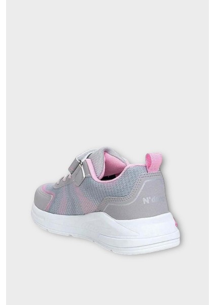 Çocuk Cırtlı Akıllı Bağcık Spor Ayakkabı GRİ - PUDRA modelleri