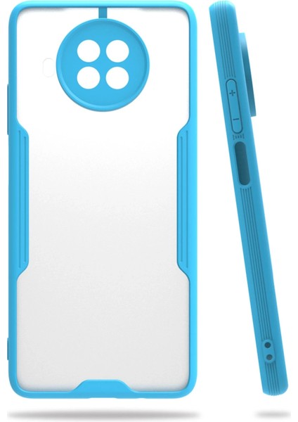 Xiaomi Mi 10T Lite Kılıf Platin Silikon - Mavi Ferrg