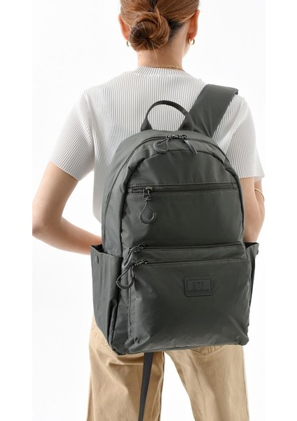 Unisex Sırt Çantası Paraşüt Kumaş Hafif Çok Cepli Yağmur Itici Kumaş 40*28 cm 571 Collection