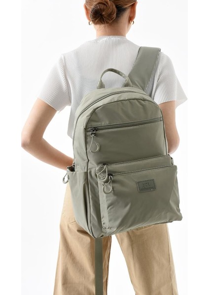 Unisex Sırt Çantası Paraşüt Kumaş Hafif Çok Cepli Yağmur Itici Kumaş 40*28 cm 571 Collection
