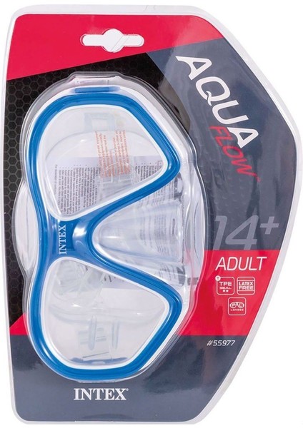 IG55977 Intex Reef Rider Yüzücü Maskesi Mavi 14+ Yaş
