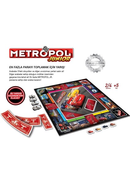 Cr 10303 Cars Metropol Junior Oyunu -Ks Games fiyatları