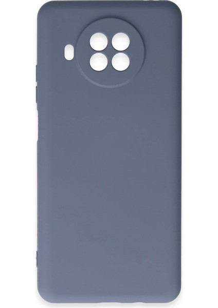 Xiaomi Mi 10T Lite Kılıf Nano Içi Kadife Silikon - Gri Ferrg