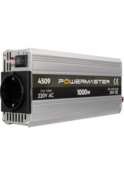 Powermaster 24 Volt - 1000 Watt Modıfıed Sınus Inverter