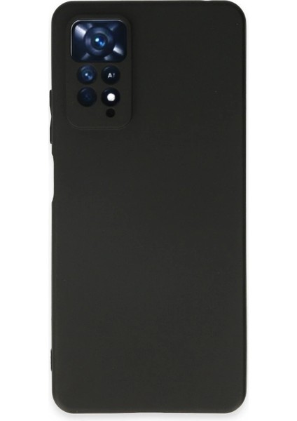 Xiaomi Redmi Note 11 Kılıf First Silikon - Siyah Ferrg