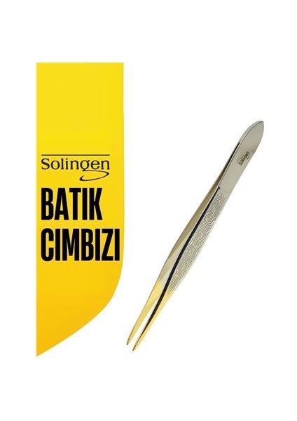 Ince Uçlu Batık Cımbızı - Şık ve Hassas Kaş Şekillendirme Solingen Professional
