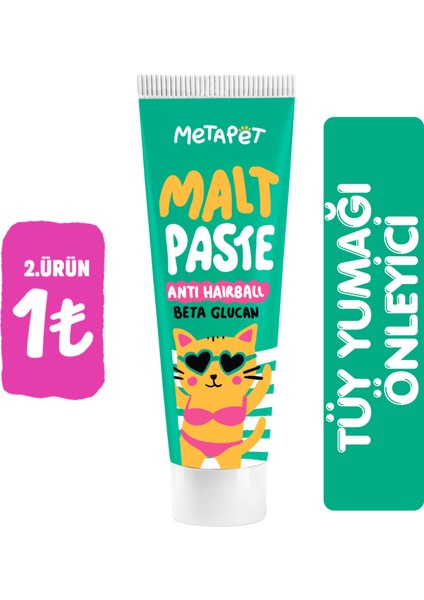 Tüy Yumağı Önleyici Kedi Maltı, Kediler Için Anti Hairball Macun Paste, Mamasına Hair Ball