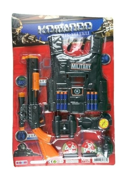 Çelik Yelekli Komando Seti 387 Ank