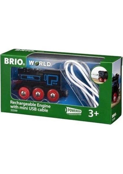Brio USB Şarj Edilebilir Lokomotif 33510 Ank