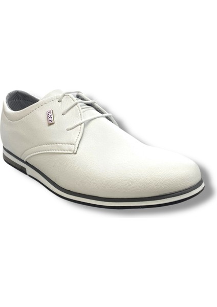 Erkek Günlük Kullanım Klasik Ayakkabı Beyaz Sneaker