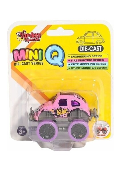 Çek Bırak Renkli Teker Die Cast Km-A3-32 Ank