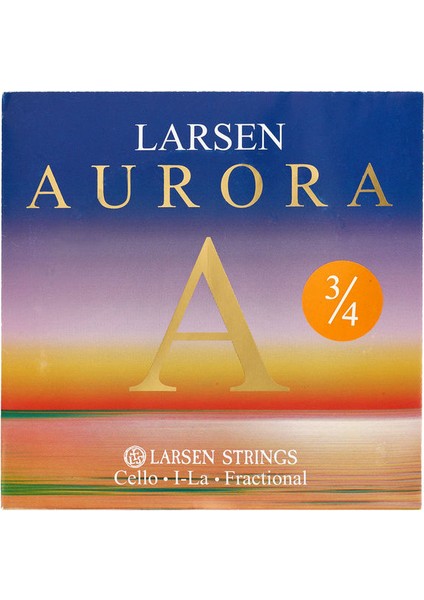 Aurora Medium A (La) Tekli 3/4 Viyolonsel Teli