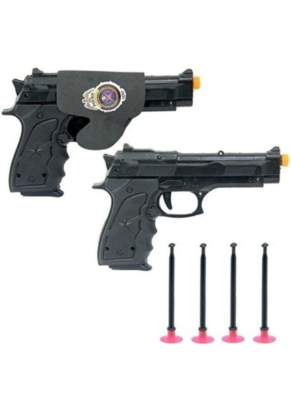 Kartela Ikili Silahlı Polis Seti FAB1414 Ank