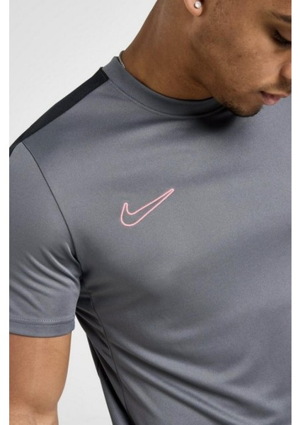 Academy Dri-Fit Erkek Gri Antrenman T-Shirt
