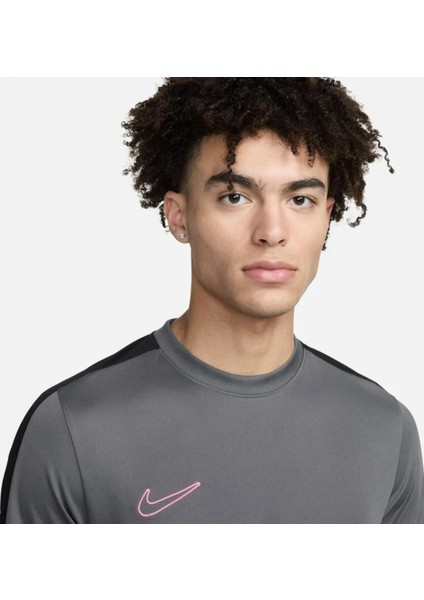 Academy Dri-Fit Erkek Gri Antrenman T-Shirt