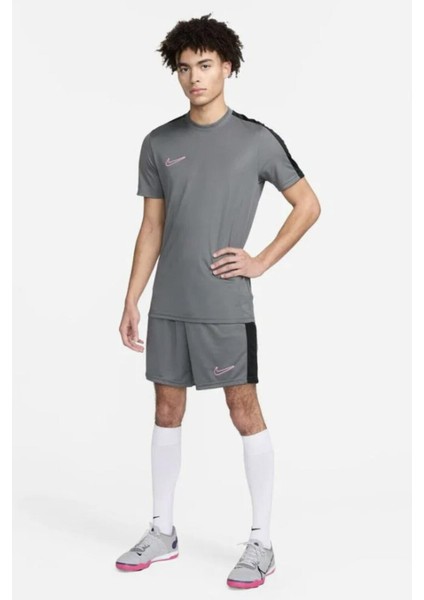 Academy Dri-Fit Erkek Gri Antrenman T-Shirt