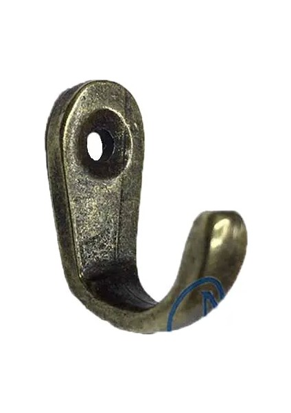 Tekli Bijuteri Dekor Askısı - Antik 100 Adet 10 x 18 x 22 mm - MCT6249-9443