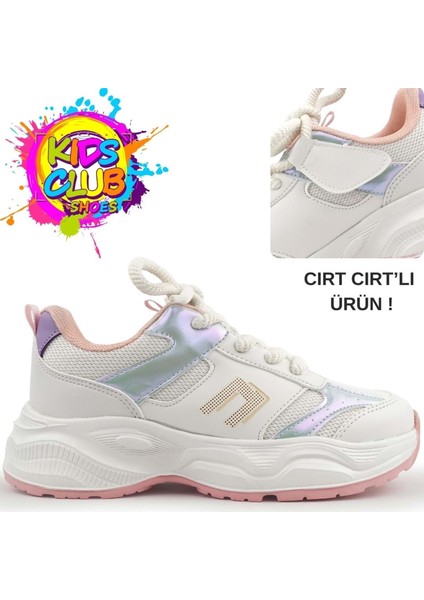 Cool Birian Bağcık Görünümlü Cırt Cırtlı Sneaker Ortopedik Çocuk Spor Ayakkabı