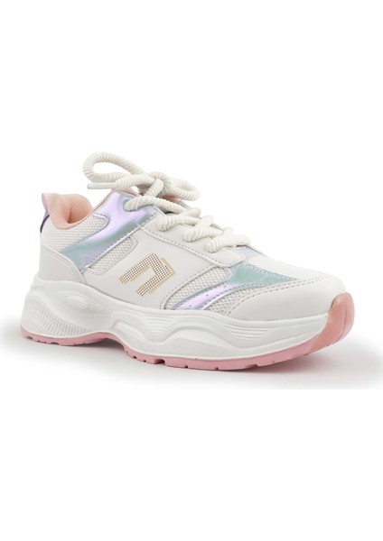 Cool Birian Bağcık Görünümlü Cırt Cırtlı Sneaker Ortopedik Çocuk Spor Ayakkabı