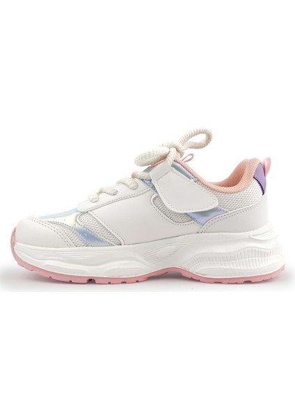 Cool Birian Bağcık Görünümlü Cırt Cırtlı Sneaker Ortopedik Çocuk Spor Ayakkabı