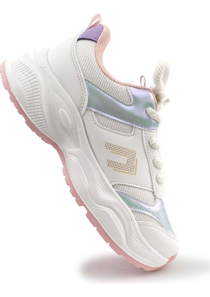 Cool Birian Bağcık Görünümlü Cırt Cırtlı Sneaker Ortopedik Çocuk Spor Ayakkabı