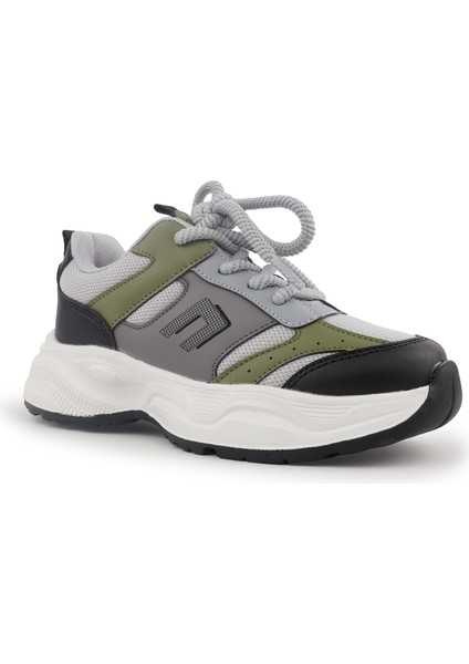Cool Birian Bağcık Görünümlü Cırt Cırtlı Sneaker Ortopedik Çocuk Spor Ayakkabı fiyatları