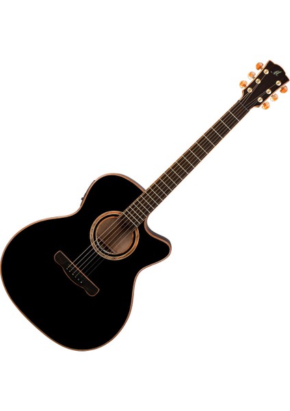 Diana DG-15BKGACES Elektro Akustik Gitar