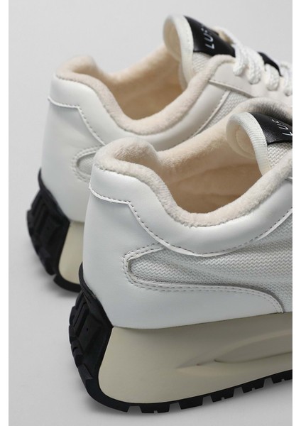 122230016 Sia Sneaker Deri Spor Ayakkabı