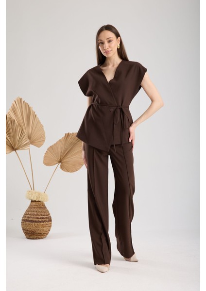 Yelek Pantolon Alt Üst Kadın Takım fiyatları