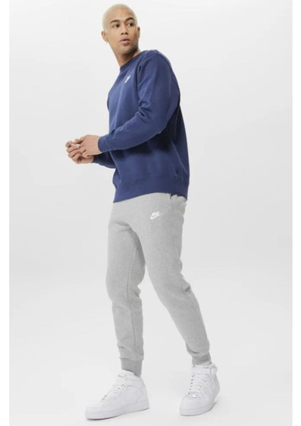 Sportswear Club Fleece Erkek Gri Eşofman Altı