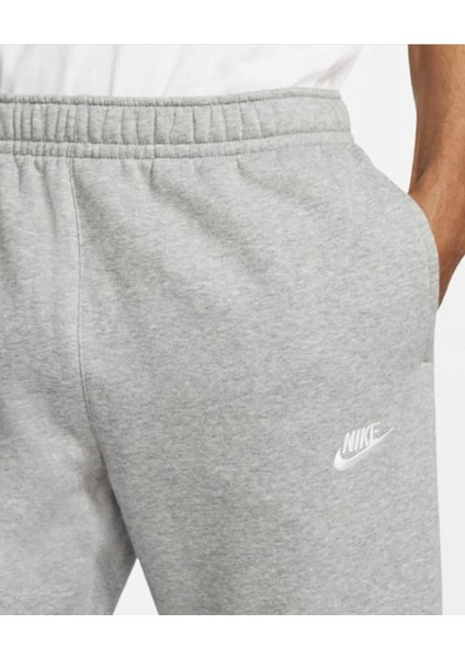 Sportswear Club Fleece Erkek Gri Eşofman Altı