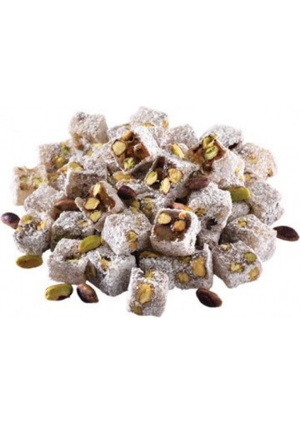 Karacalar Çifte Kavrulmuş Antep Fıstıklı Lokum 1kg