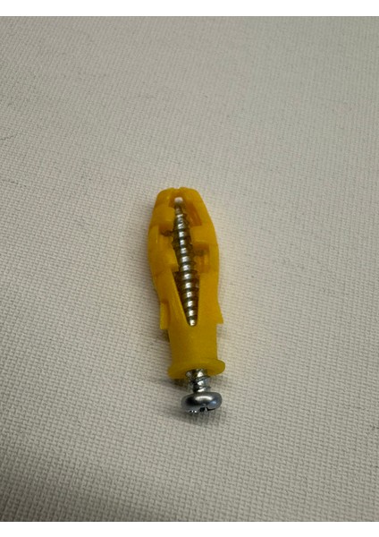 Pratik Montaj Seti 5 Adet 6mm Dübel + 5 Adet 32MM Ph2 Vida
