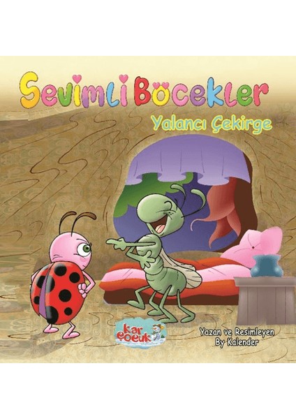 Sevimli Böcekler Serisi - Yalancı Çekirge
