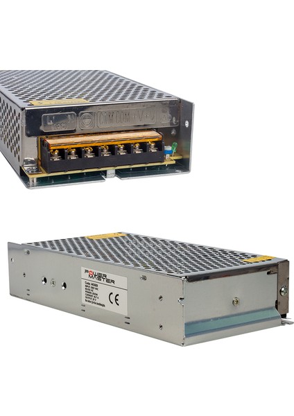 Fırsat Byr 12 Volt - 16.7 Amper - 200 Watt Metal Kasa Adaptör (4172) Yeni