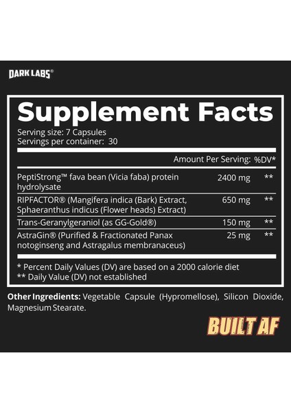 Built Af Peptistrong – 210 Kapsül