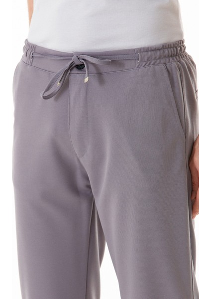 Beli Bağlamalı Düğmeli Jogger Pantolon