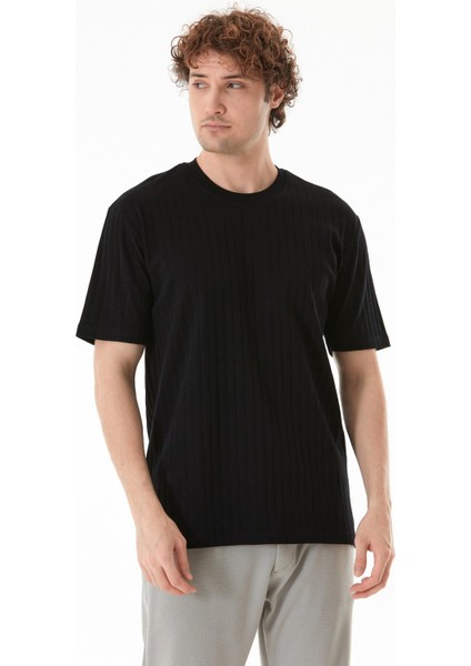 Şeritli Bisiklet Yaka Tişört fiyatları