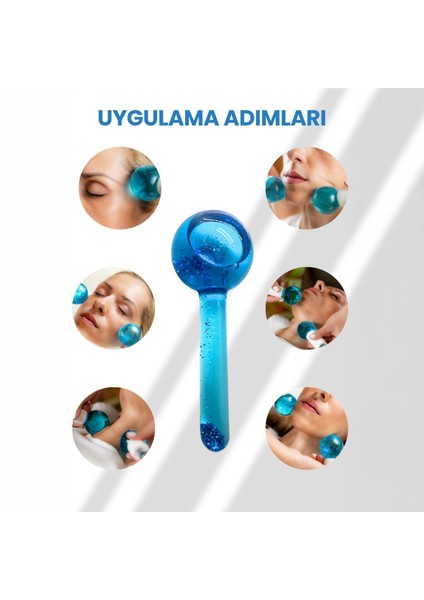 Ice Globes Buz Küresi Soğuk Masaj ve Terapi Topu Cilt Pürüzsüzleştirici Yanak-Boyun Gerginleştirici fiyatları