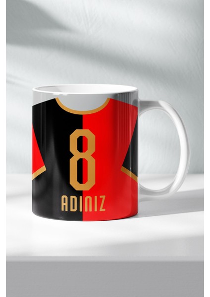 Kişiye Özel Ac Milan, Taraftar Baskılı Kupa Bardak, Tüm Takımlar