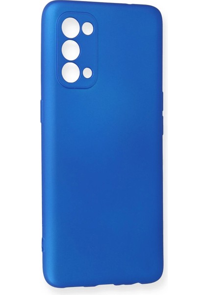 Reno 5 Kılıf First Silikon - Mavi Ferrg fiyatları